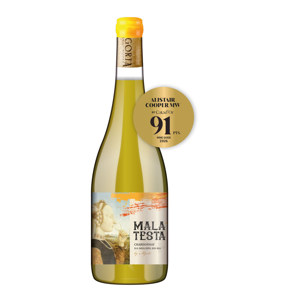 MALA TESTA - CHARDONNAY D.O. MULCHEN - 1 BOT.