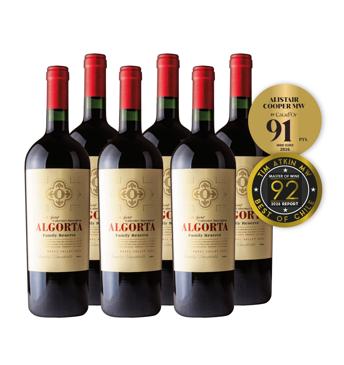 RESERVA DE FAMILIA - CABERNET SAUVIGNON - CAJA 6 BOT.