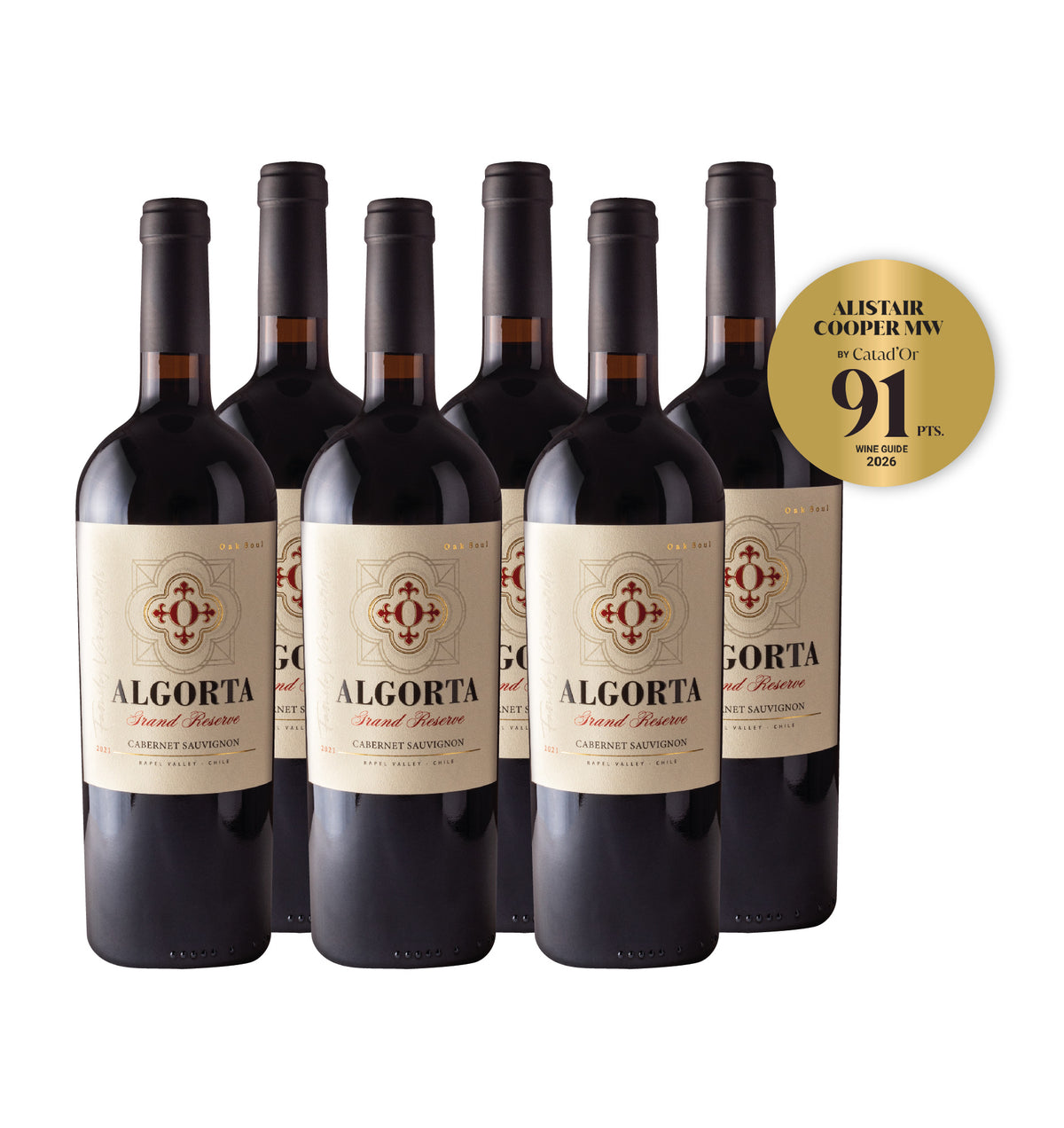 GRAN RESERVA - CABERNET SAUVIGNON - CAJA 6 BOT.