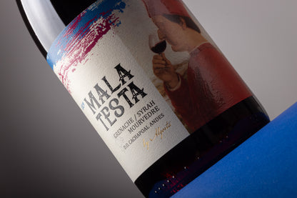 MALA TESTA - GSM (Grenache / Syrah / Mourvedre) - CAJA 6 BOT.