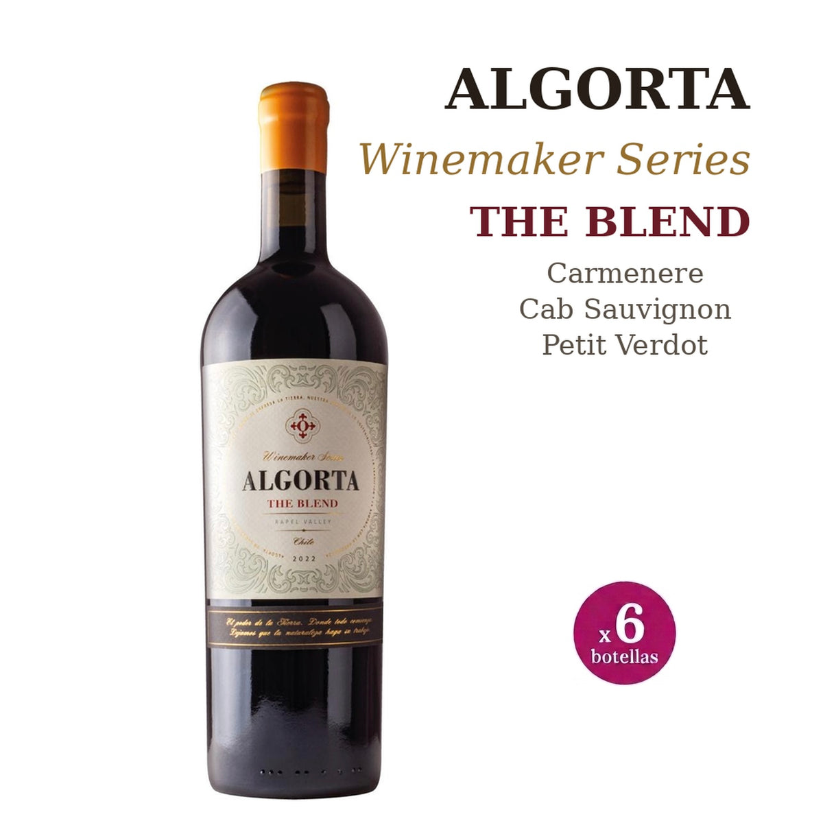 WINEMAKER SERIES - THE BLEND - CAJA 6 BOT.