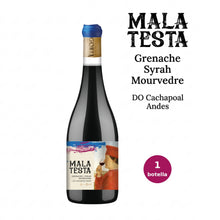 MALA TESTA - GARNACHA / SYRAH / MOURVEDRE - GSM - 1 BOT.