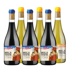 MALA TESTA - CAJA MIXTA (GSM & Chardonnay) - CAJA 6 BOT.